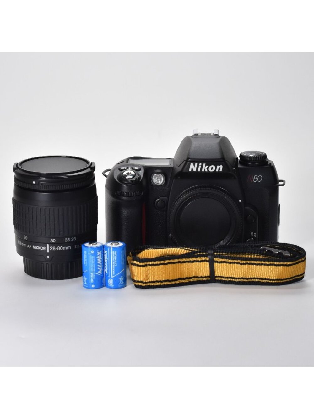 Nikon N80 35mm Film SLR Nikon AF Nikkor 35-80mm f/4-5.6G Zoom Lens